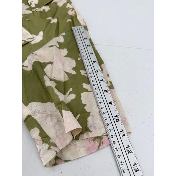 NWT Nicholas Daley Green Calypso Aloha Short Sleeve Shirt Men's Size MEDIUM - Picture 12 of 12